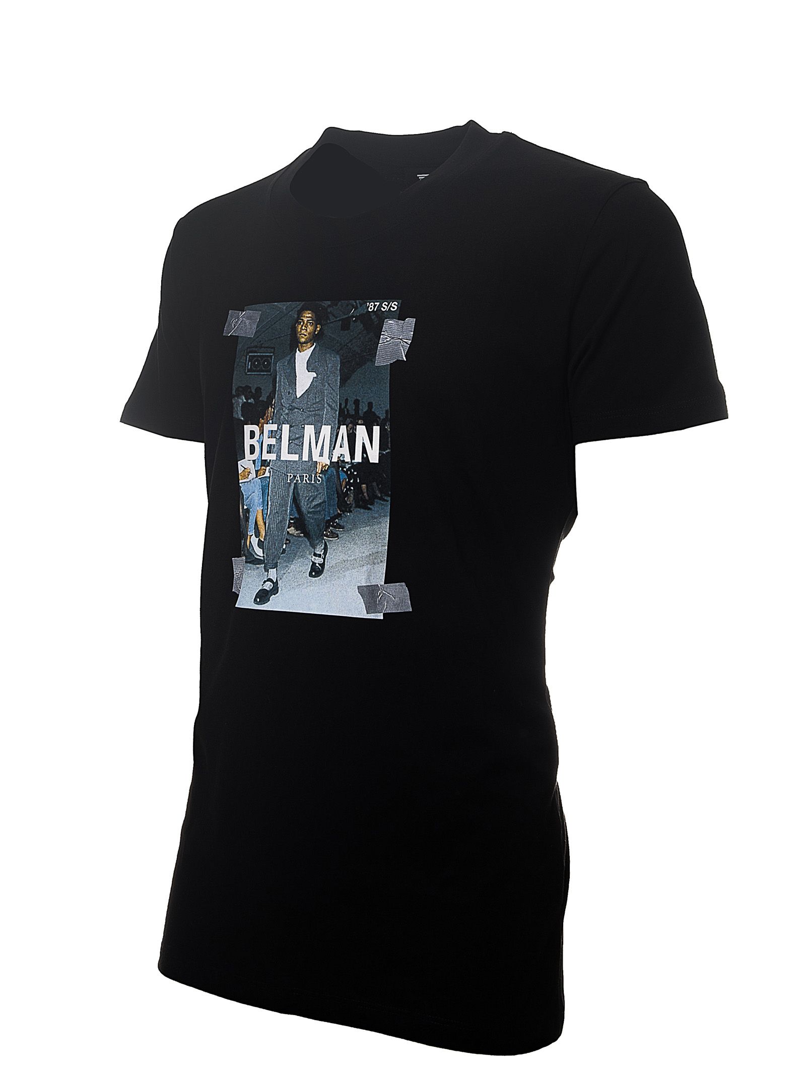 Tシャツ・カットソー DANIELE ALESSANDRINI Men Sweater LDA1SS25M013575 Blue Daniele Alessandrini T-shirts for Men | Online Sale up to 72